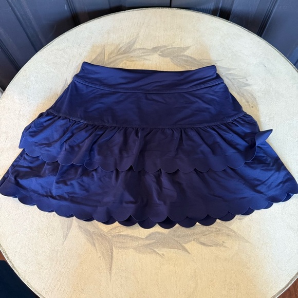 Lily Pulitzer LuxLetic Adler Mini Sport Skirt Ruffles size XXS - Picture 2 of 6